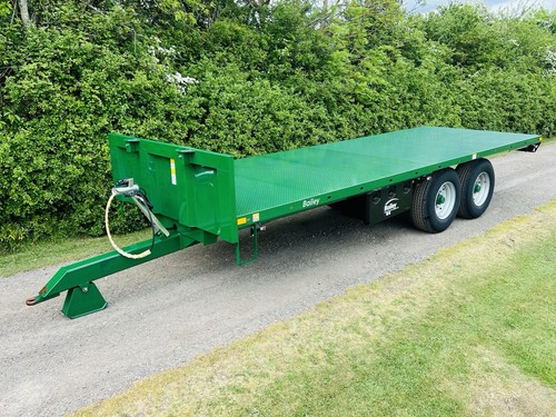Bailey 25ft ton flat bale - flat,