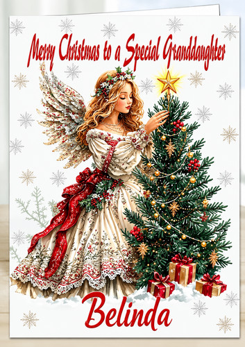 Personalised christmas card - christmas,
