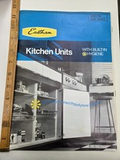 Vintage 1970s Eastham Kitchen Units Brochure – Retro Sink & Floor Units Storage