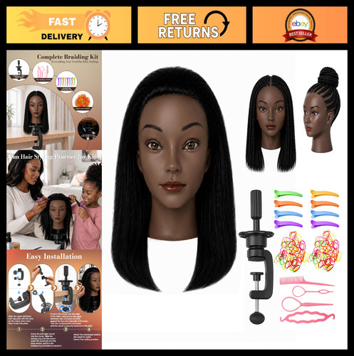 Real human hair - human, mannequin