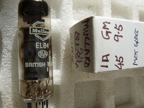 El84 6bq5 mullard mottled - 6bq5,