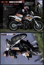 KTM LC4 - To The Limit - Essential Superbike Data File Fold-Out Page