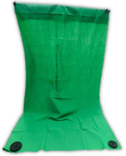 Green Screen Fabric Screen (No Stand No weights Just Screen)