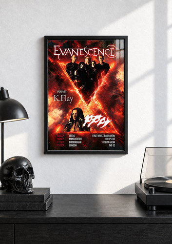 Evanescence flay tour - uk,