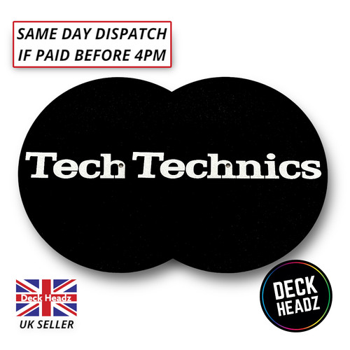 Technics slipmat black - 2,