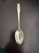 1909 Solid sterling silver spoon, London hallmark Castle emblem