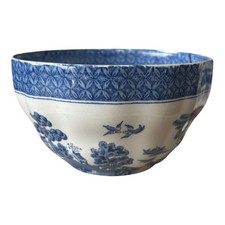 Booths Real Old Willow A8025 Sugar Bowl Willow Pattern Vintage