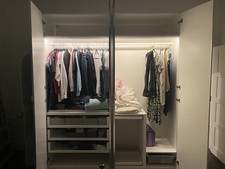 IKEA PAX Mirrored Wardrobe