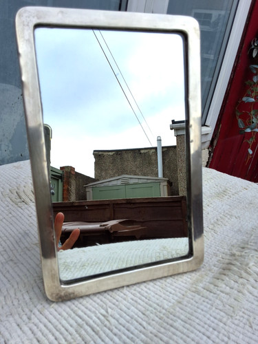 Antique solid silver - solid, framed