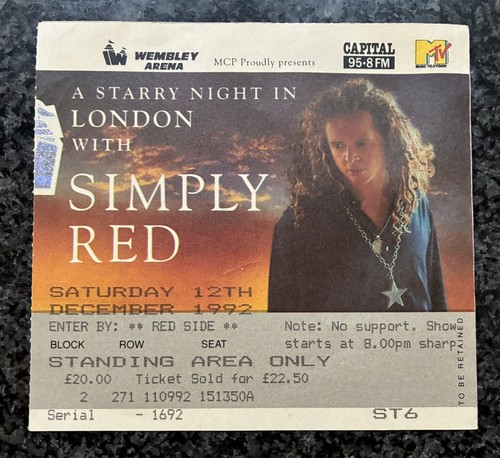 Simply red 12 - red, -12/12/1992