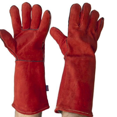 Welding leather gloves - welding,