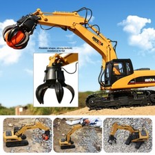 15CH Huina RC Ball Grabber Excavator 1:14 Engineering Digger With Two Battery
