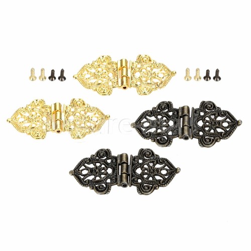 Antique decorative hinges wood - antique,