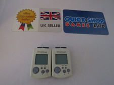 2 x Sega Dreamcast Virtual Memory Units. VMU.
