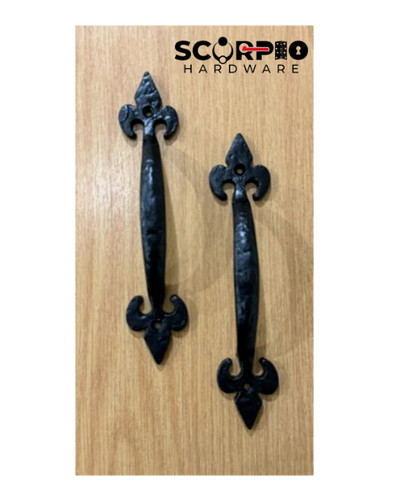 Black antique cast iron - cast, ornate