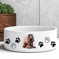 Ceramic Dog Food - Water Bowl