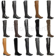 WOMENS LADIES LOW HEEL HIGH
