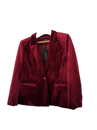 Sosander ruby red - luxe, velvet