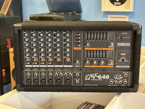 Yamaha emx640 powered mixer - yamaha,
