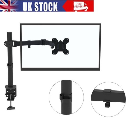 Single arm desk - desk, mount