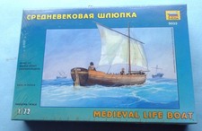 ZVEZDA 1/72 MEDIEVAL LIFE BOAT