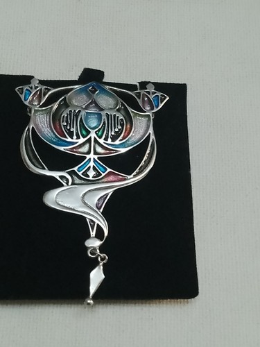 Pat cheney silver enamel - silver,