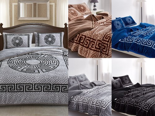 Sherpa greek blanket - 3,