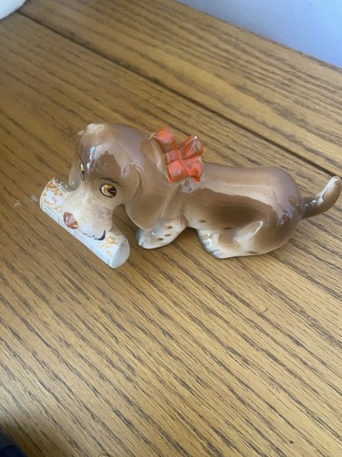 Vintage dog ornament - vintage,