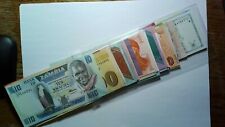 Joblot of 50 different UNC banknotes from around the world