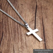 Mens Chain Necklace Silver