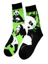 PANDA Theme Mens Novelty Cotton Rich Socks   Size 7 - 9
