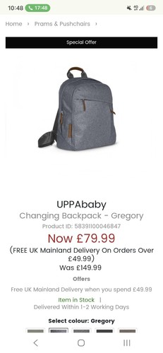 Uppababy changing bag - uppababy, and