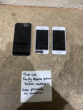 Apple iPhone Lot of 3 Faulty