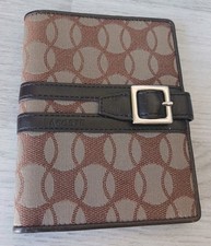 Lacoste Wallet / Purse Chantaco Jacquard Soft Brown Leather F10 Italy