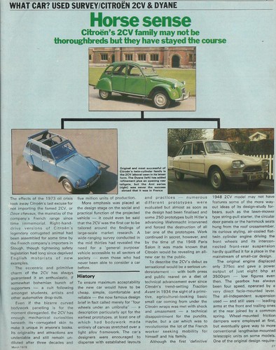 Citroen 2cv dyane 6 - +,