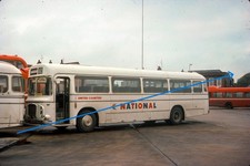 BBD255B 255 Bristol RELH ECW United Counties Bus Slide Newbury Weymouth Oct 76