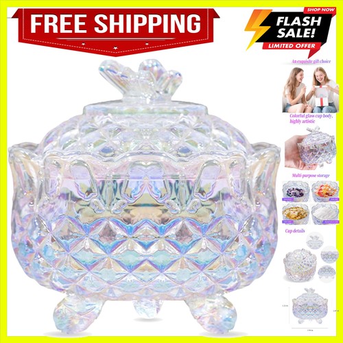 Crystal sugar bowl - sugar,