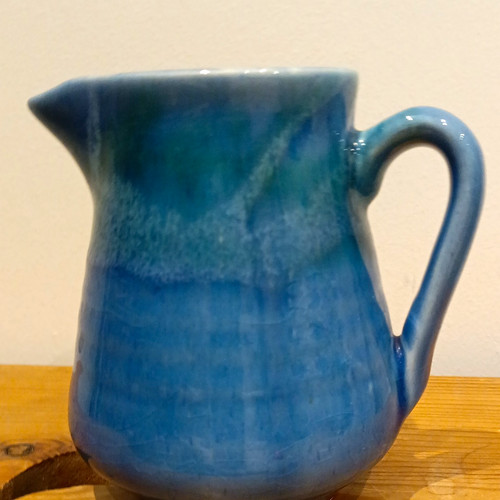 Vintage lamorna pottery blue - lamorna,