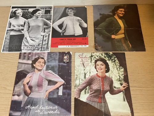 Vintage knitting patterns - vintage,