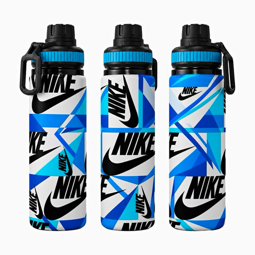 Aluminium water bottle - bottle, screw