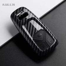 Car Key Case Cover ABS Carbon