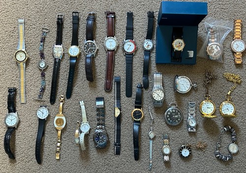 Huge vtg watch pocket - huge,