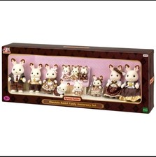 Sylvanian Families 40th Anniversary Collection Chocolate Rabbit Family 11 Figure