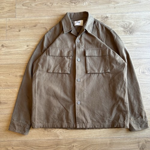 Folk brown brushed cotton - brown,