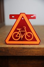 Vintage bicycle rear reflector