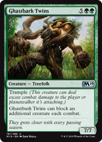 Ghastbark twins core - set, magic