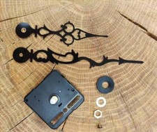 Quality Silent Quartz DIY clock mechanism movement Kit LARGE Hands Wall clock  