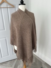 M&S Ladies Oatmeal Shawl 