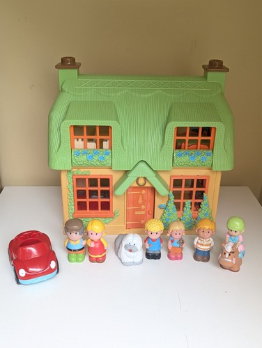 Happyland green rose cottage - green,