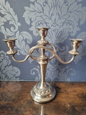 Candle Silver Plated Table Top